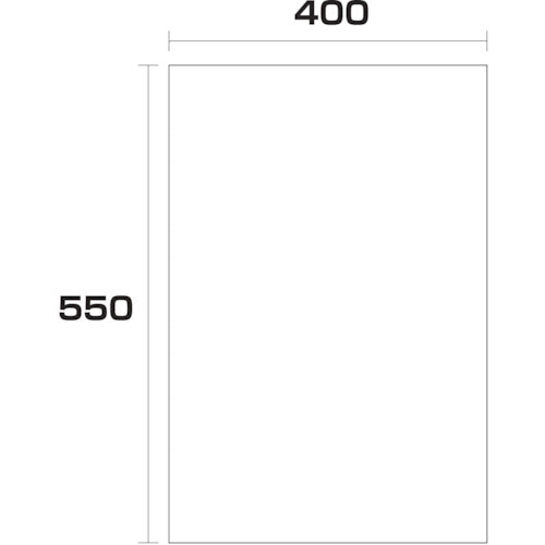 ポリエチレン袋　厚み０．０２　１０００枚　４００幅ｘ長さ５５０ｍｍ