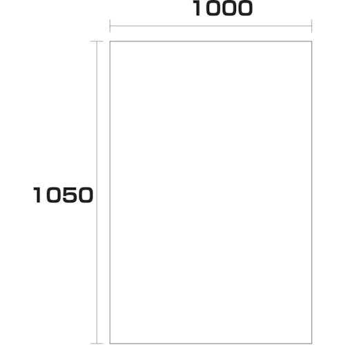 ポリエチレン袋　厚み０．０３　２００枚　１０００幅ｘ長さ１０５０ｍｍ