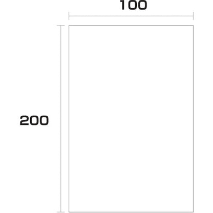 ポリエチレン袋　厚み０．０４　１０００枚　１００幅ｘ長さ２００ｍｍ