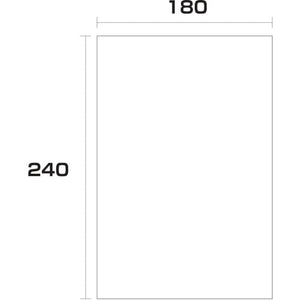 ポリエチレン袋　厚み０．０４　１０００枚　１８０幅ｘ長さ２４０ｍｍ