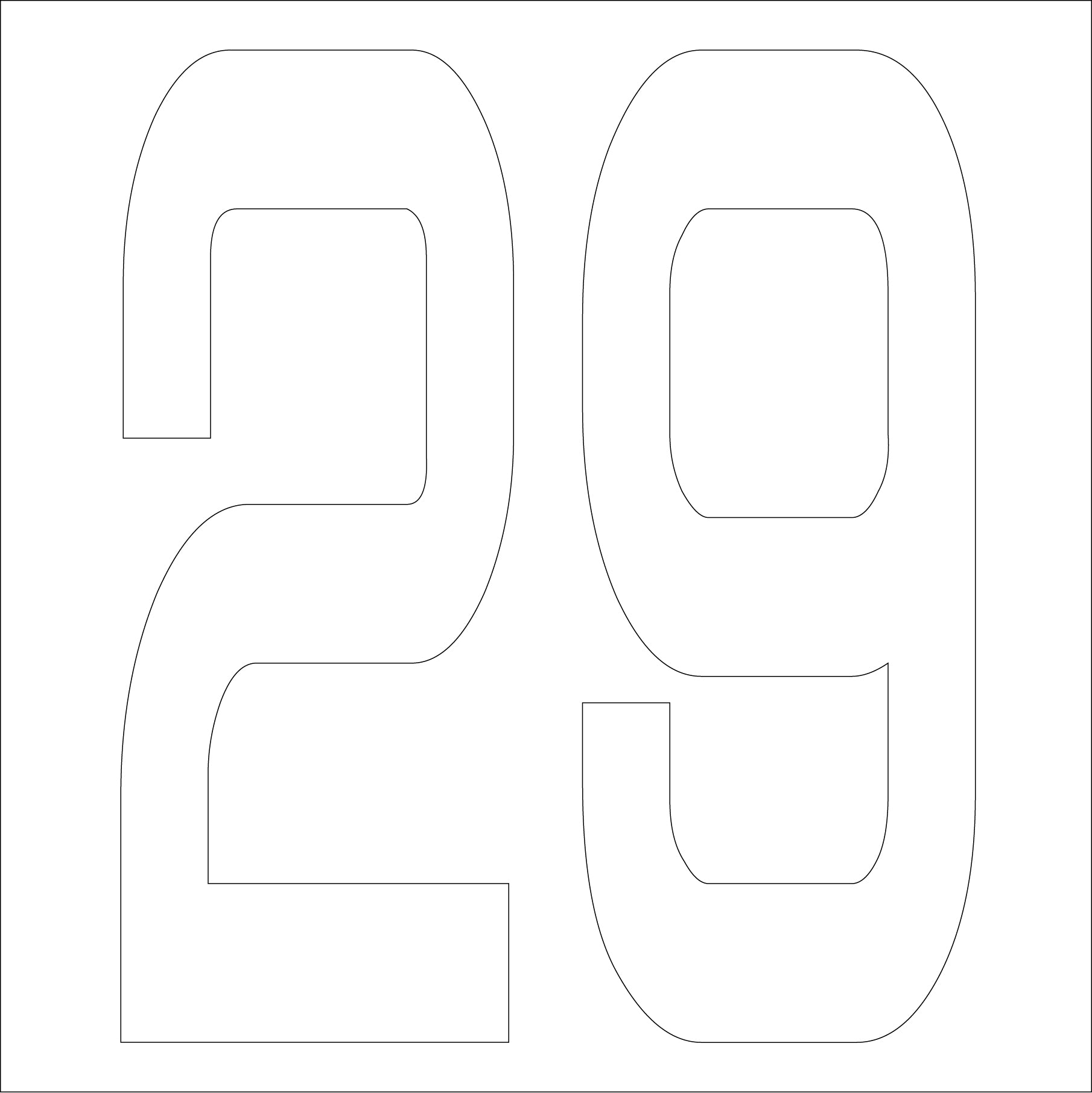 カッティングステッカー 数字29 文字高100mm 白 – GREEN CROSS-select 工事現場の安全対策用品なら