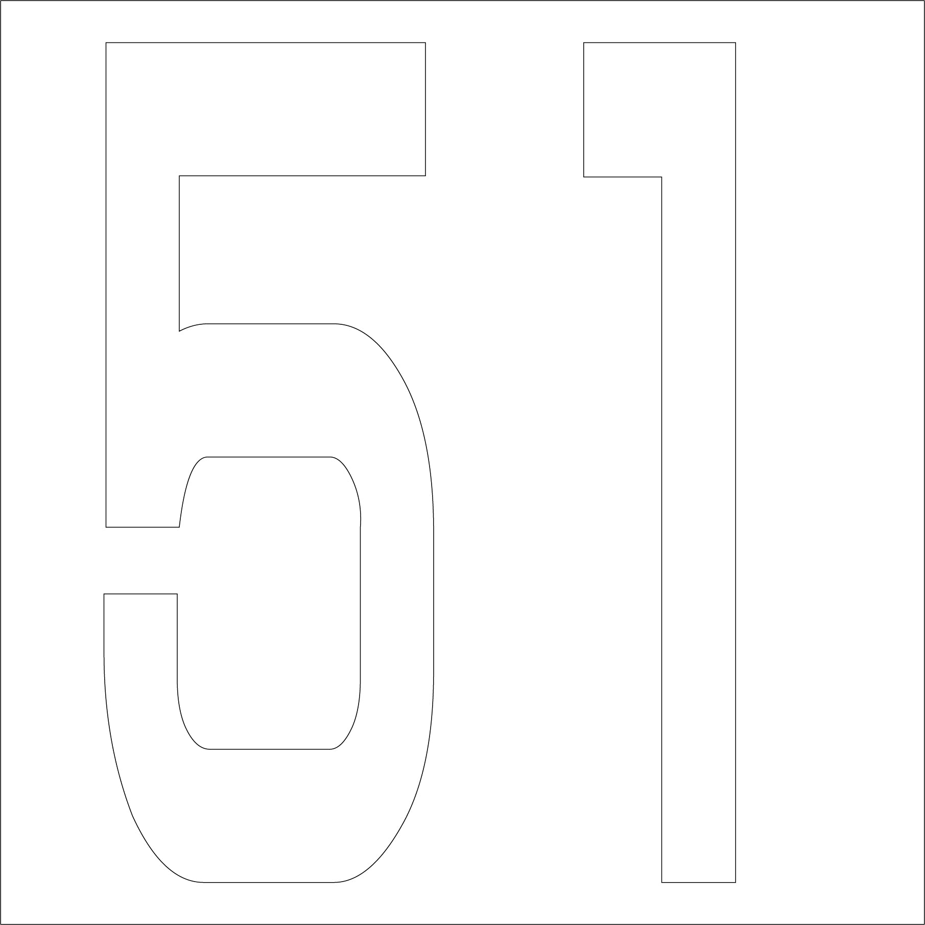 カッティングステッカー 数字26 文字高100mm 白 – GREEN CROSS