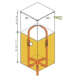 コンテナバック　角型　１０枚入り
