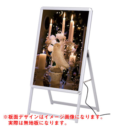 ＬＥＤグリップＡ　Ａ１　片面　シルバー（３９４１０＊＊＊）
