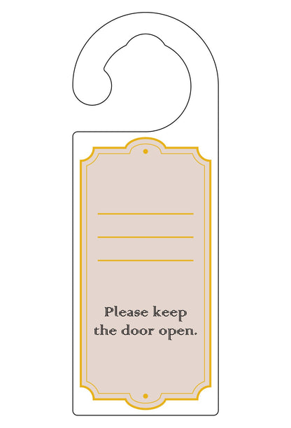 ドアノブサイン換気中　ＤＮＳ＿１３