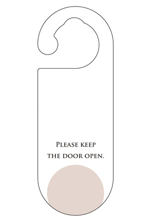 ドアノブサイン換気中　ＤＮＳ＿１４