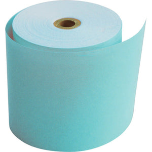 カラーサーマル紙　５８ｍｍ幅　青　２０巻入り