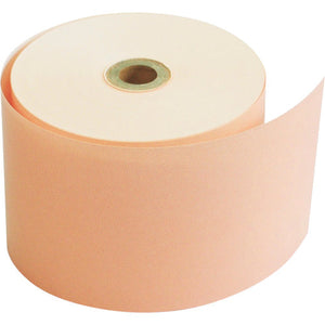 カラーサーマル紙　８０ｍｍ幅　オレンジ　５０巻入り