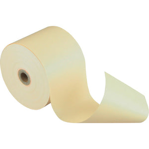 両面カラーサーマルロール紙　８０ｍｍ幅　クリーム　５０巻入り