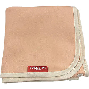 避難用防炎防寒おくるみ（サーモンピンク）