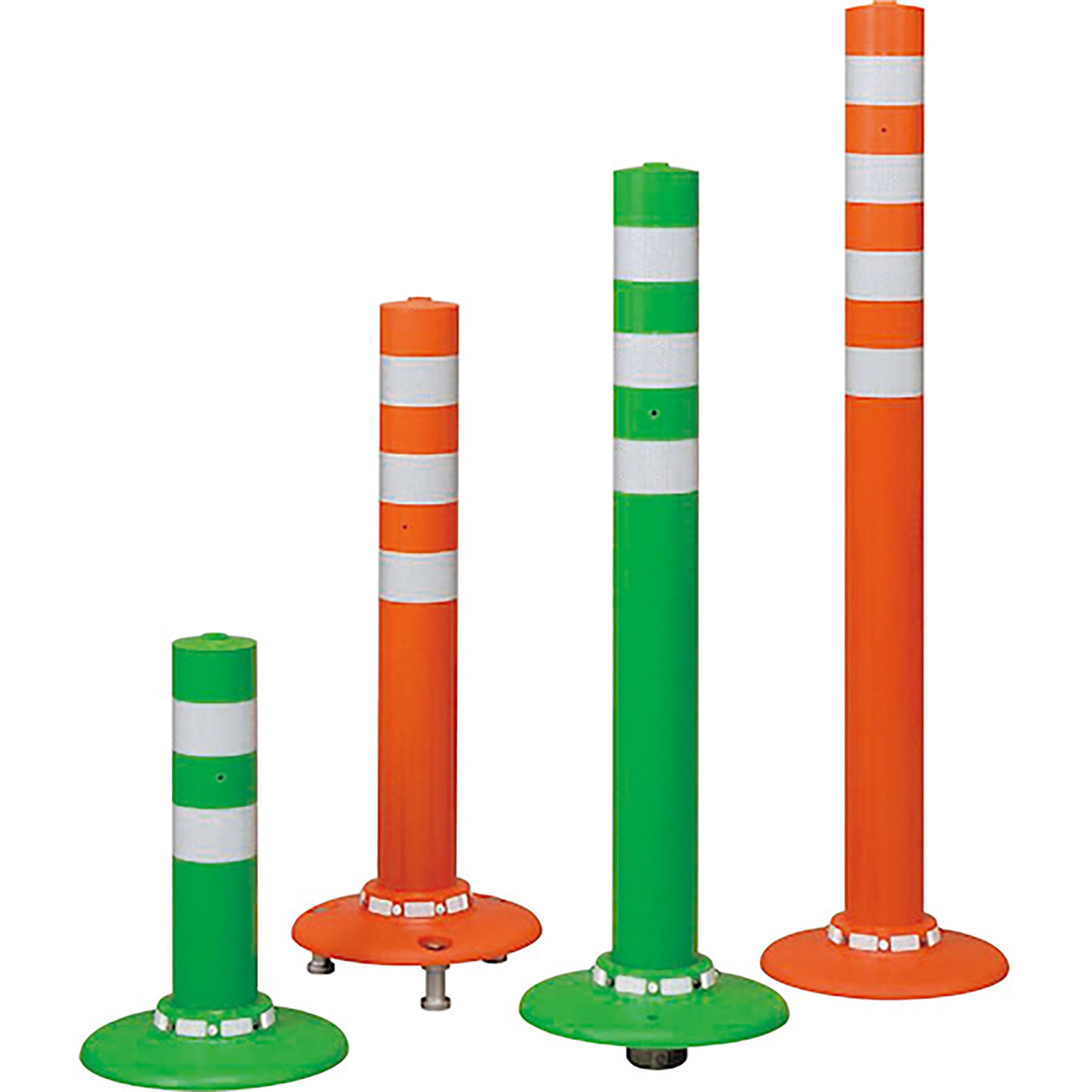 ポストコーンスタンダードPBT-100-250-R 6300029530 グリーンクロス : NOK ポストコーン スタンダードタイプ 着脱3本脚式 H800