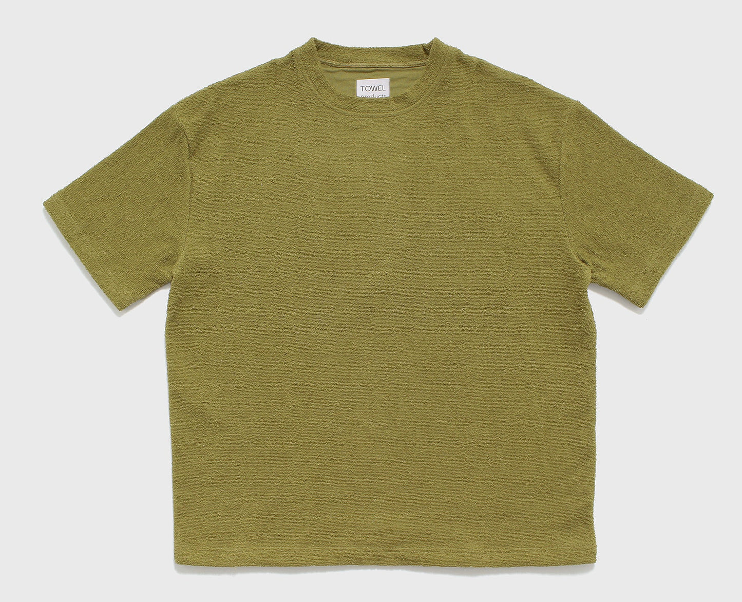 ｏｍｏｔｅ　ｐｉｌｅ　Ｔ－ｓｈｉｒｔ　Ｌサイズ　オリーブ