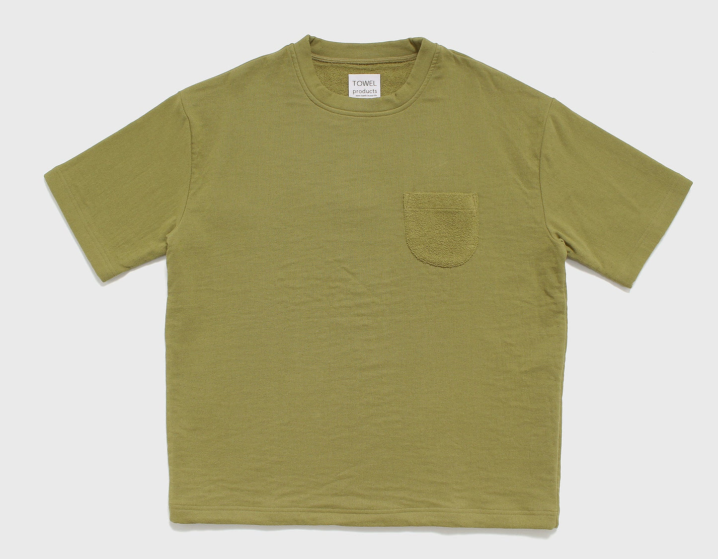 ｕｒａ　ｐｉｌｅ　Ｔ－ｓｈｉｒｔ　Ｍサイズ　オリーブ