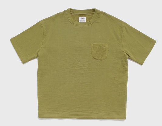 ｕｒａ　ｐｉｌｅ　Ｔ－ｓｈｉｒｔ　Ｍサイズ　オリーブ