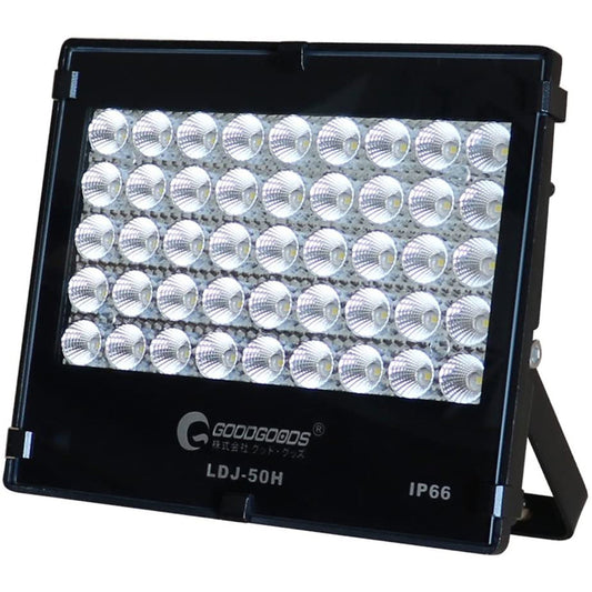 ＬＥＤ投光器　５０Ｗ　７０２０ＬＭ　軽量　中距離照射　４０度　ＬＤＪ－５０Ｈ