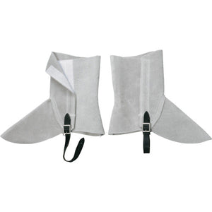 床革足カバー　面ファスナー式　白　Ｆ－３２