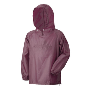 ナイロンヤッケ　エンジ　３Ｌ　５枚セット　＃８００