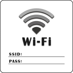 Ｗｉ－Ｆｉサイン　ステッカータイプ　ＷＦＳ＿０２