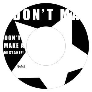 間違い防止タグＭＢＴ－２４白黒星大