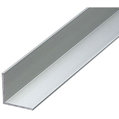 アルミ等辺アングル　アルマイト付　ｔ０．８Ｘ１５Ｘ１５Ｘ３．６４ｍ　シルバー