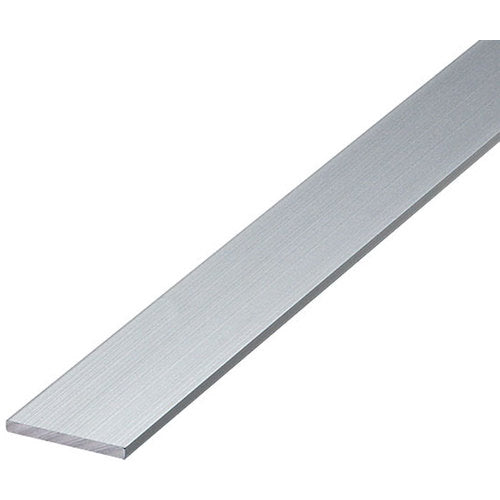 アルミフラットバー　アルマイト付　ｔ２Ｘ６４Ｘ４ｍ　シルバー