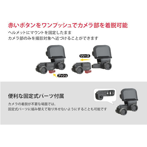Ｘａｃｔｉ　ＡＸ－ＨＭ２５０　［ＣＸ－ＷＥ１００／１１０専用　ヘルメットマウントアクセサリ］
