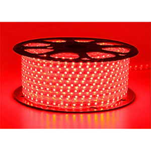 色付高照度帯ライト　２０ｍ巻　赤　ＡＣ１００Ｖ