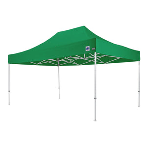 イージーアップテント　デラックス　グリーン　３．０ｍ×４．５ｍ　アルミ　