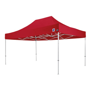イージーアップテント　デラックス　レッド　３．０ｍ×４．５ｍ　スチール　