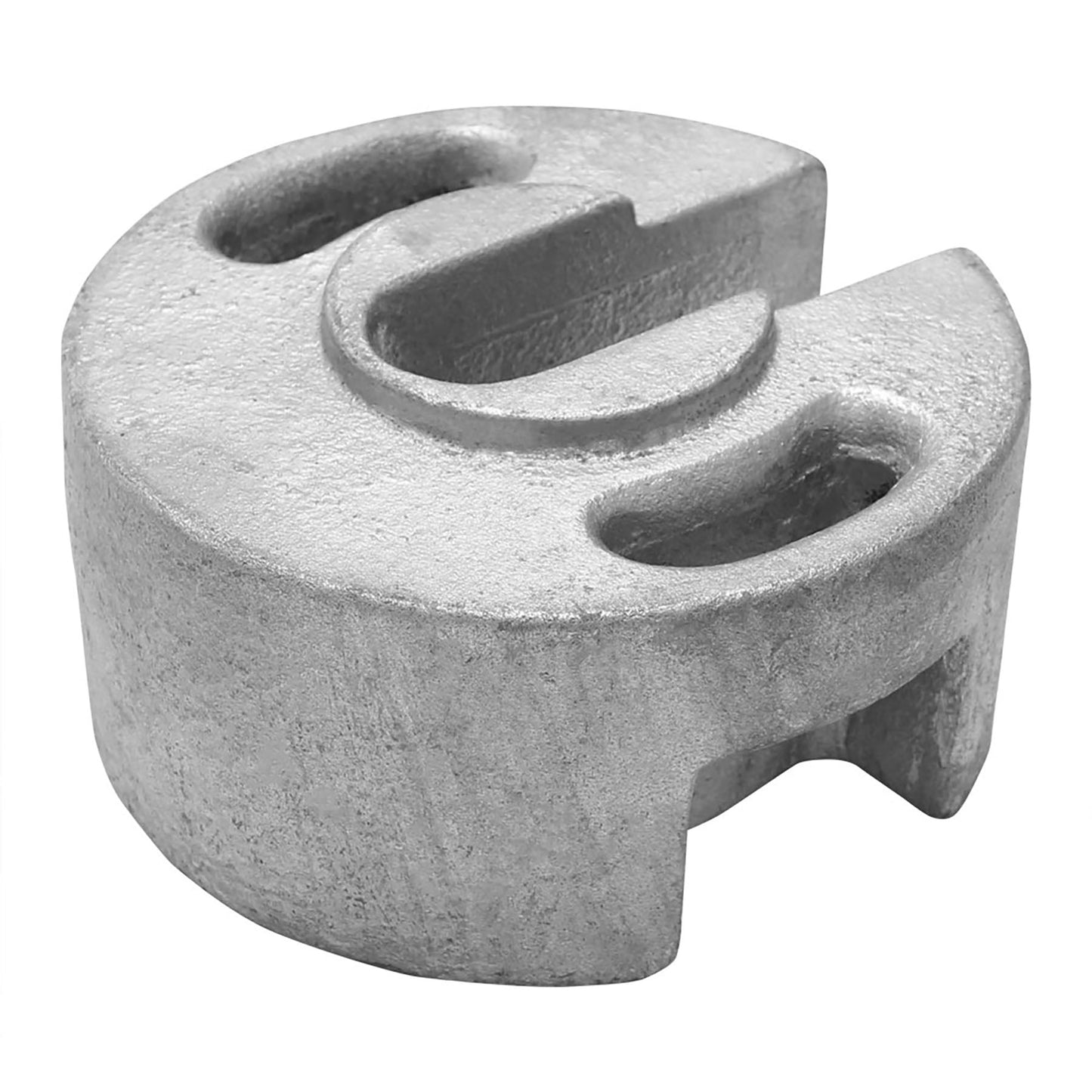 鋳物ウエイト丸型３０ｋｇ　メッキ加工
