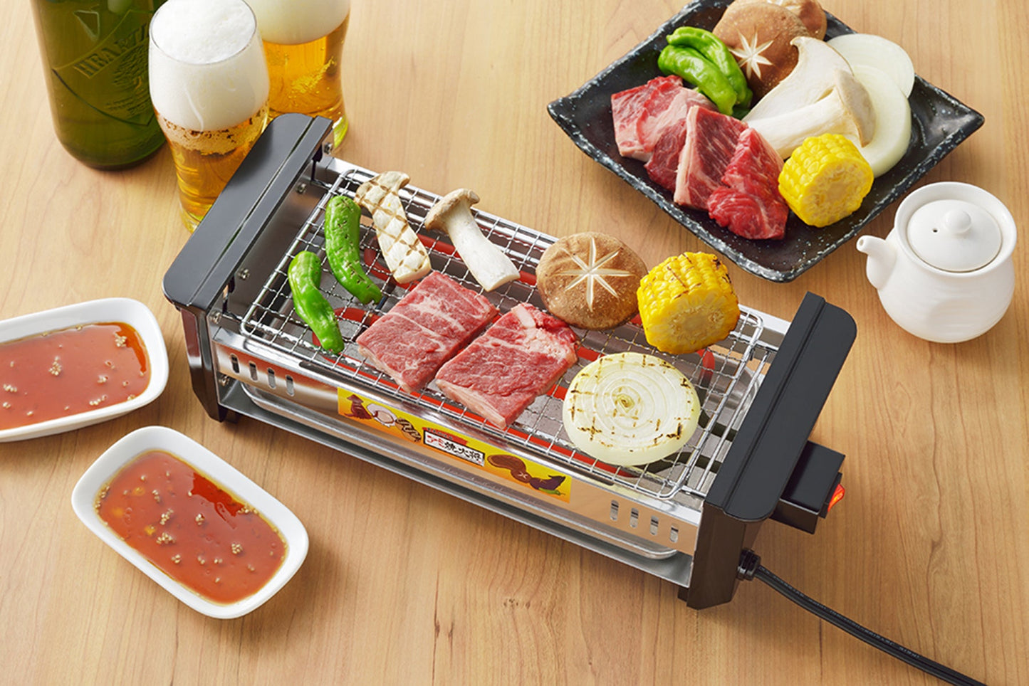 新アミ焼き大将・ワイド（タコ焼きプレート付）