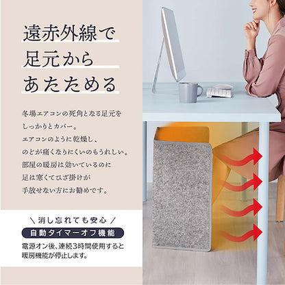 ３パネル遠赤外線ヒーター  960×530mm
