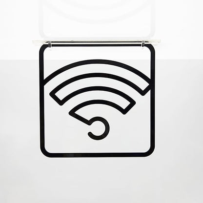 ツケレルン　３Ｗａｙピクトサイン（ｗｉ－ｆｉ）　黒