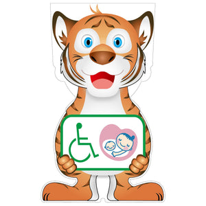 ＧＣコーンサイン　トラバージョン板のみ　思いやりマーク　ＧＣＳＴ－２５