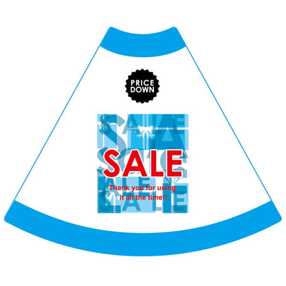 ＰＯＰコーン小　ＰＯＰＳ－３　ＳＡＬＥ水色