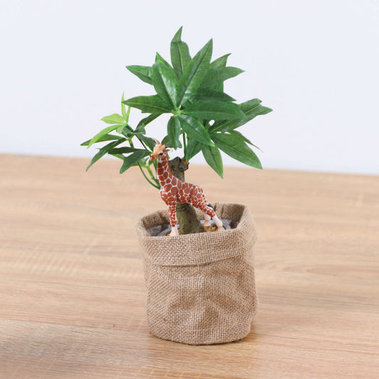 コーヒーノキアサポットキリン　全長２９ｃｍ
