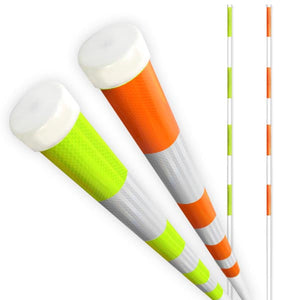 PXスノーポール N40-2PX 7段反射　オレンジ　剣先なし　5本セット