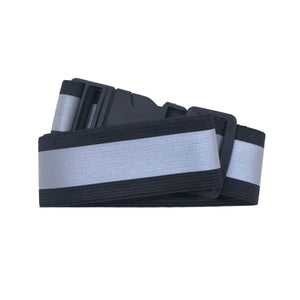 バックル付　反射タスキ　ブラック