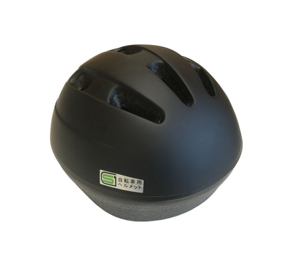 自転車用ヘルメット　ＴＷ型　ＬＬ　艶消し黒
