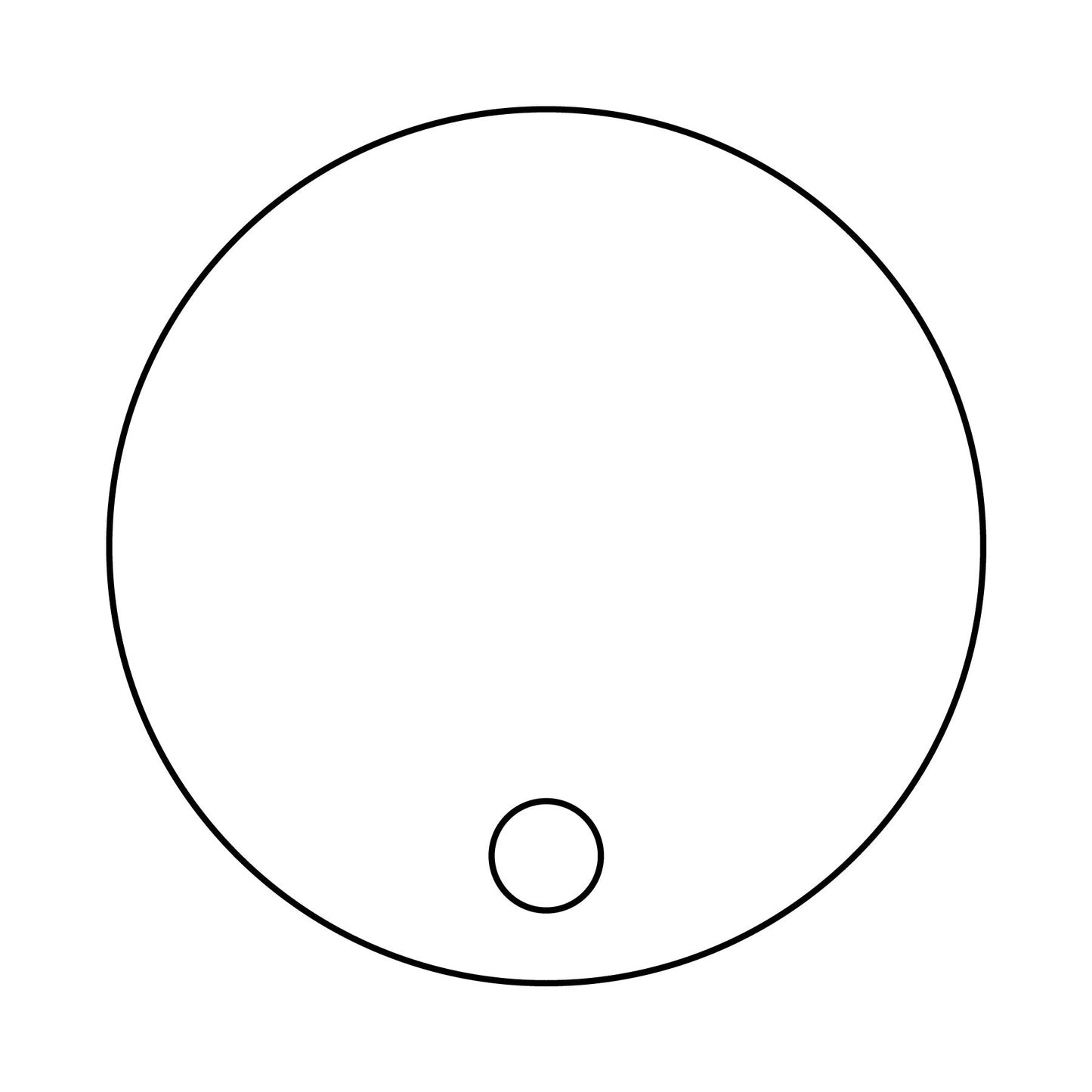 ＰＰうちわ　５枚セット　丸型