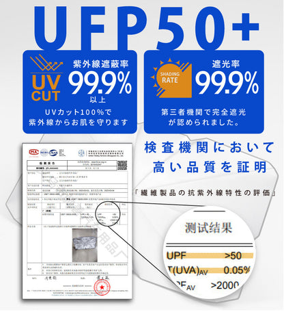 車用傘型サンシェード　ＵＶカット９９．９％　ＵＰＦ５０＋　遮光断熱　簡単収納　Ｌ