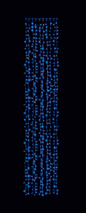 ＬＥＤカーテンライト２Ｃ　５００球　ブルー