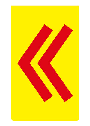 ニューコーンサイン蛍光イエロー　Ｙ－９３　矢印