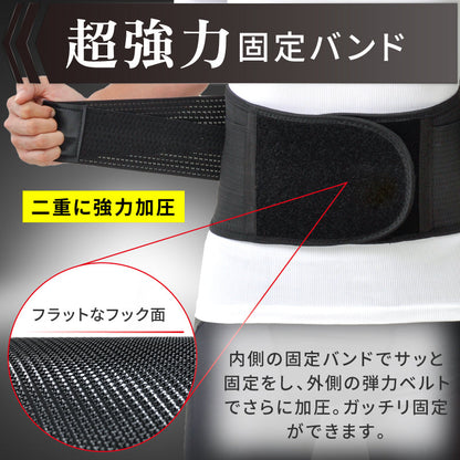 骨盤矯正ベルト V型補助 (コルセット 腰痛ベルト 骨盤ベルト) XLサイズ