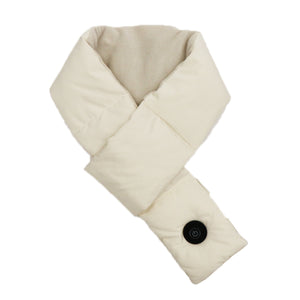 ヒートマフラー　クリーム