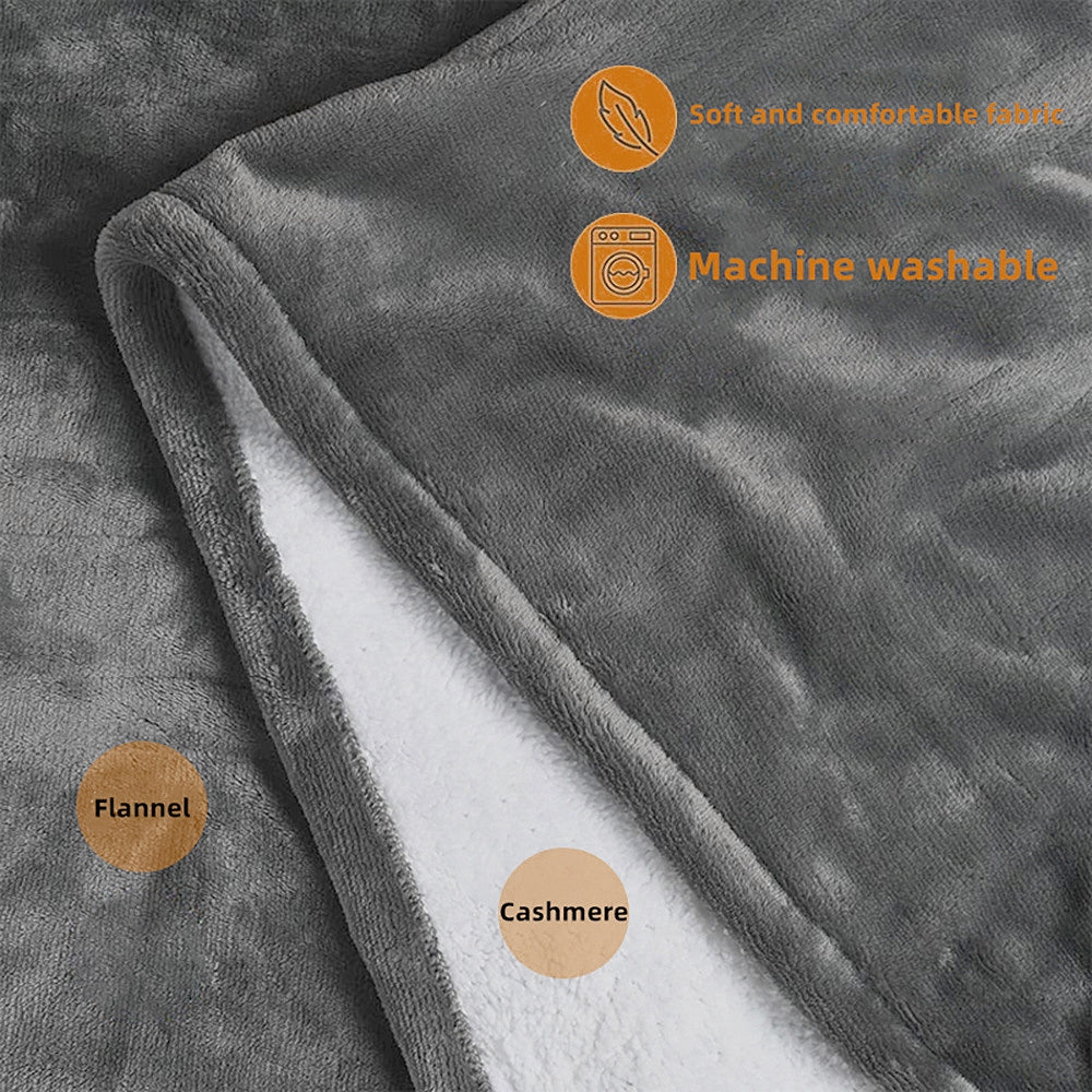 ＵＳＢブランケット　電気毛布　グレー　Ｅｌｅｃｔｒｉｃ　Ｂｌａｎｋｅｔ