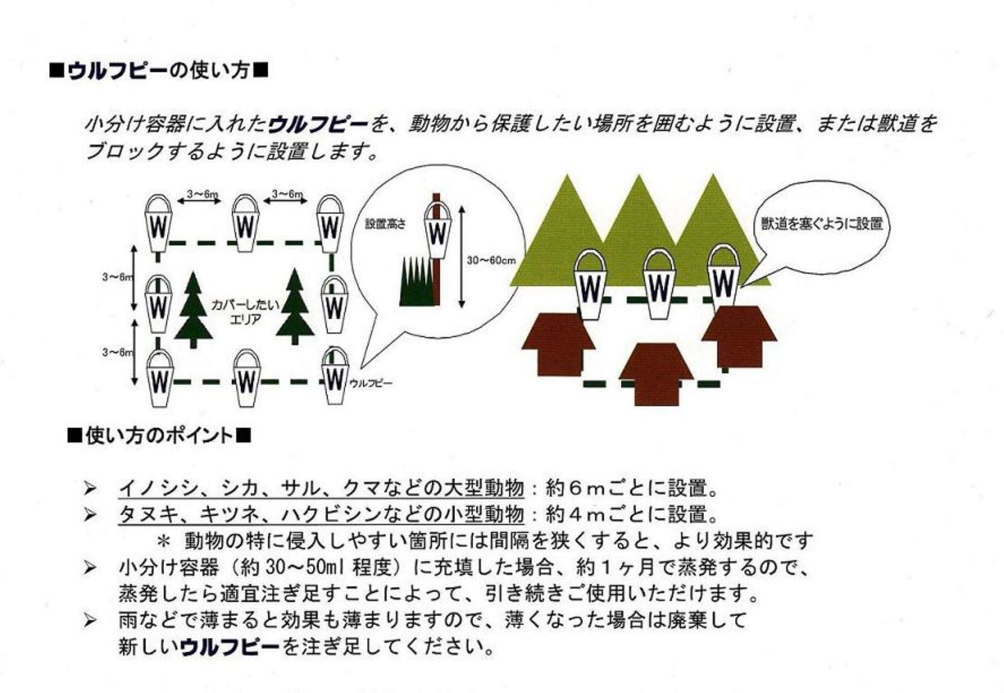 ウルフピー　原液タイプ　１ガロン