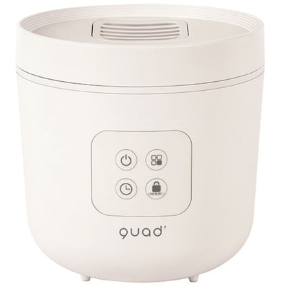 スチーム加湿器2.5L大容量 上部給水 250ml/h 10h連続加湿 ホワイト