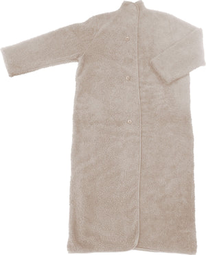 もこふわ着る毛布　ベージュ