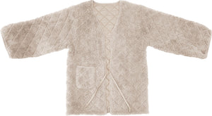 もこふわボア半纏（はんてん）　ベージュ